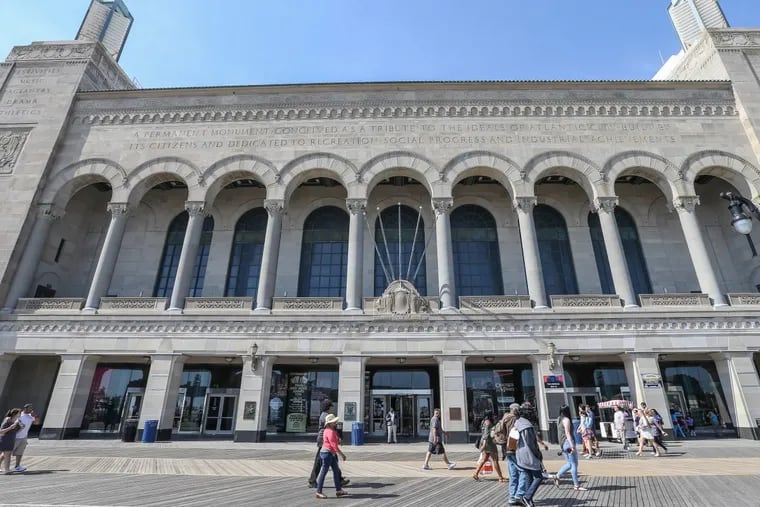 The Boardwalk Hall in Atlantic City could be the site of the NBA playoffs.