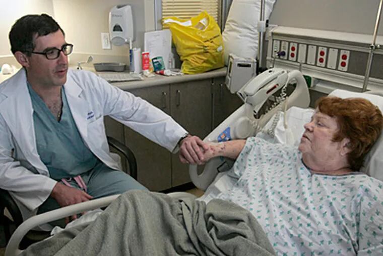 Sitting should be part of doctors' bedside manner, hospital research finds