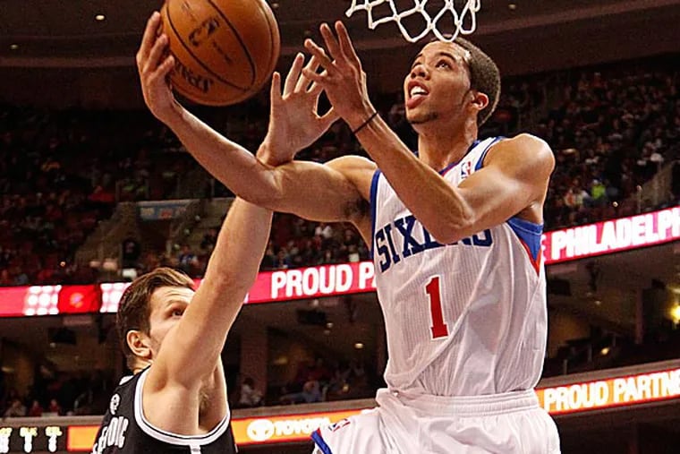 76ers rookie point guard Michael Carter-Williams. (Ron Cortes/Staff Photographer)
