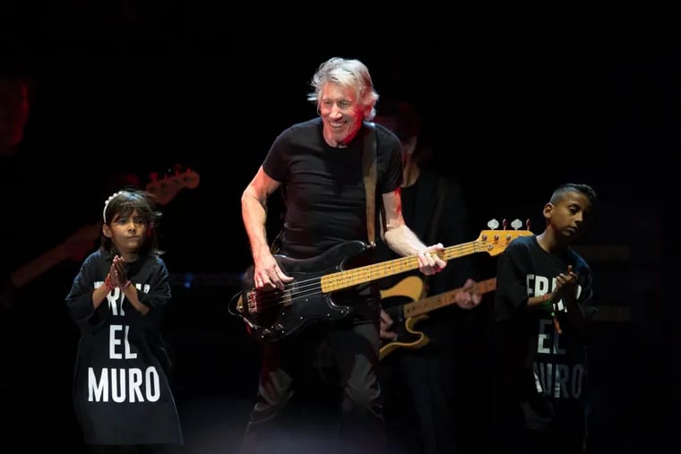 Roger Waters, cofounder of Pink Floyd performs at the Desert Trip Festival in Indio, Calif.
