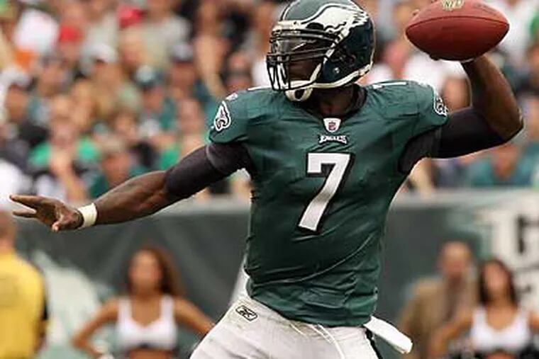 The Eagles expect Michael Vick to start Sunday against San Francisco. (Yong Kim/Staff Photographer)