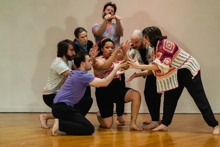 A recent performance by students in the Pig Iron School and UArts joint MFA program for devised theater. UArts' sudden closure has made the program's future uncertain