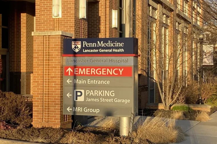 Lancaster General Hospital, shown here on Sunday, is part of the University of Pennsylvania Health System.