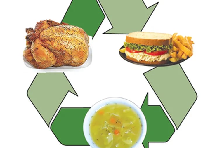 One way to cut down on food waste is to repurpose your leftovers into new dishes. (Photo: The Charlotte Observer)