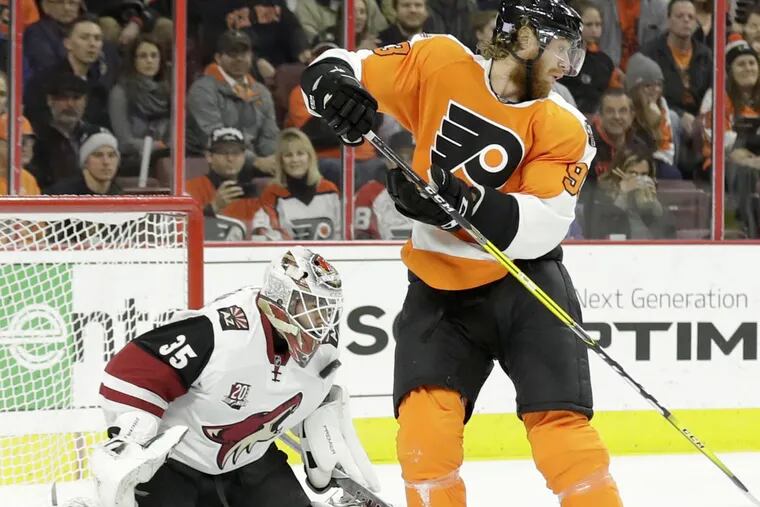 Flyers right winger Jake Voracek leads the NHL with 47 assists.
