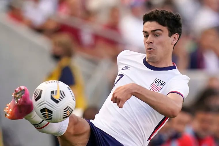 Gio Reyna, the son of U.S. soccer legend Claudio Reyna, was out injured from early September until late February.