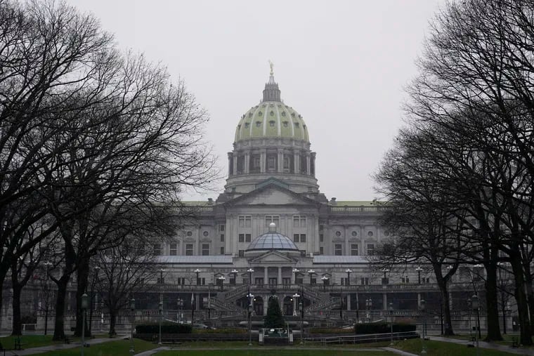 The Pennsylvania state Capitol in Harrisburg. Democrats won special elections for vacant seats on Tuesday and now control the state House 102-101.