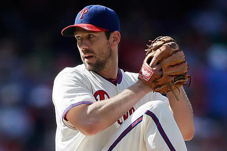 Cliff Lee earned more than $24 million yet occasionally is said to need to "bounce back" from a disappointing campaign. (Matt Slocum/AP file photo)
