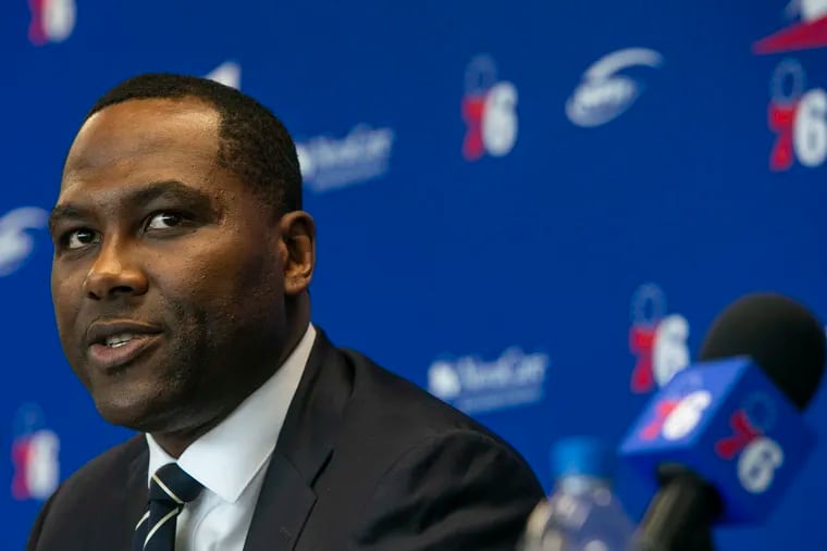 Sixers general manager Elton Brand is expected to work well with new president Daryl Morey.