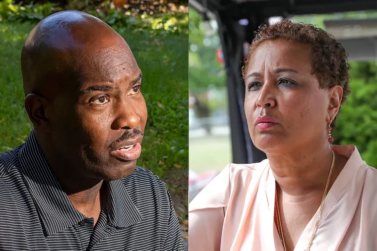 City Council members Derek Green (left) and Maria Quiñones-Sánchez are resigning their seats to become the first candidates to enter the 2023 mayoral race.