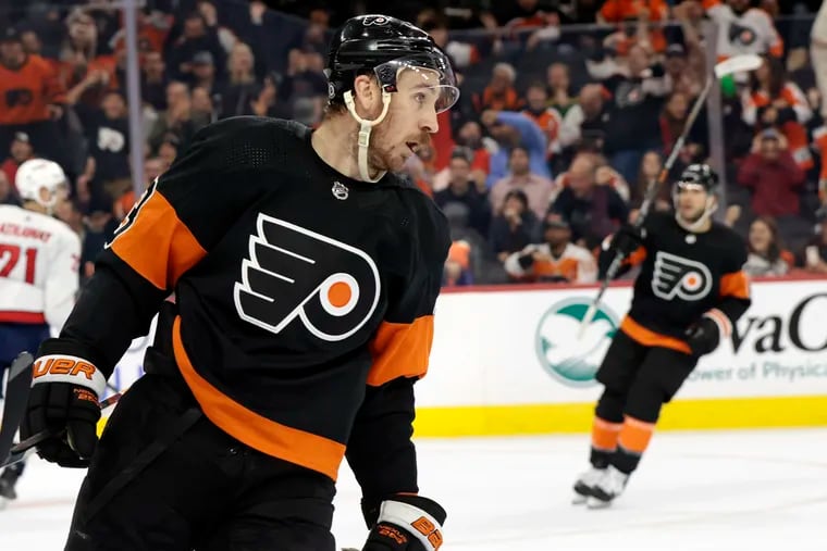 Flyers forward Kevin Hayes is set to return to the lineup on Tuesday against the Columbus Blue Jackets after sitting out as a healthy scratch on Saturday against the New York Rangers.