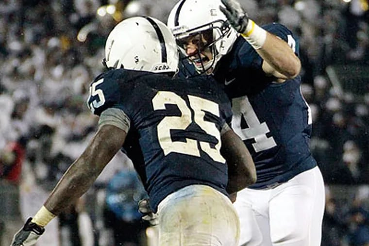 Penn State has reached its bye week with a perfect 5-0 record in conference play. (Gene J. Puskar/AP)