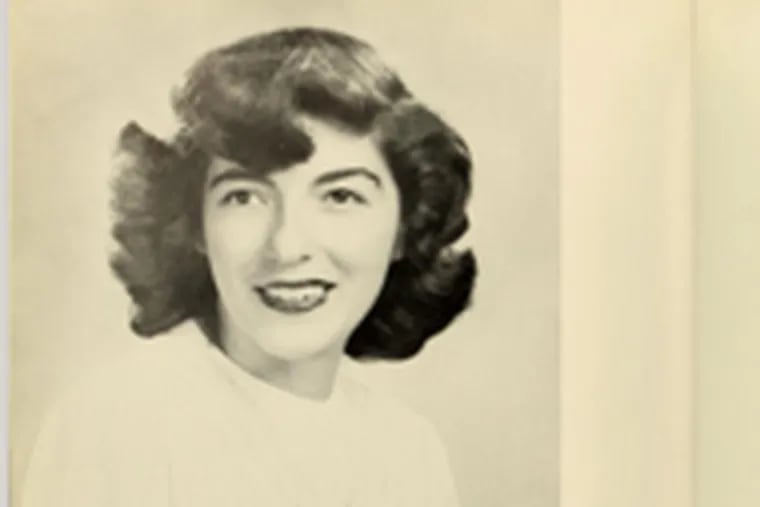 Dr. Amelia Gallo is shown here in a 1950 Hahnemann University Medical School yearbook.