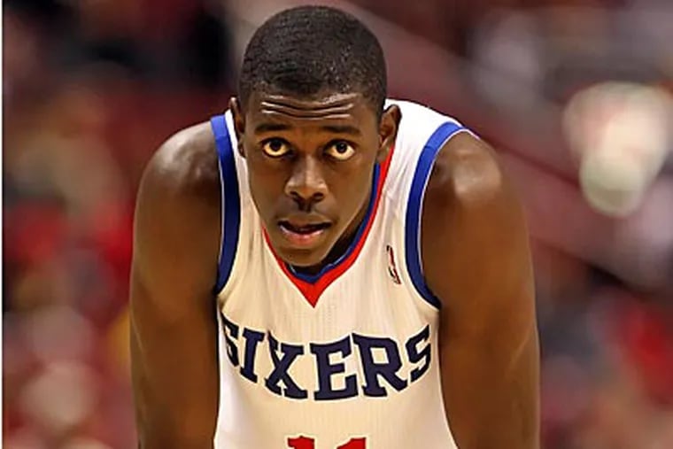 Sixers Jrue Holiday is averaging 13.2 points and 6.9 assists per game this season. (Steven M. Falk/Staff Photographer)