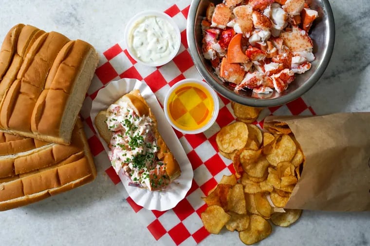 The lobster roll kit from Center City's Oyster House.