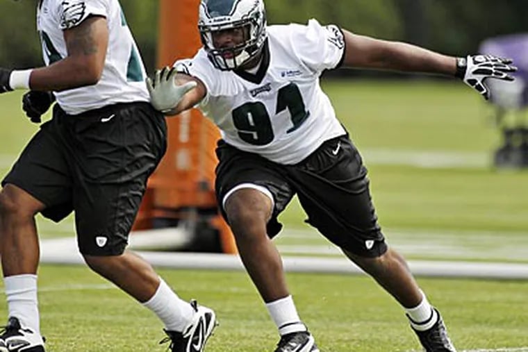 The Eagles considered Fletcher Cox special enough to trade up three spots in the draft to secure him. (Alex Brandon/AP file photo)