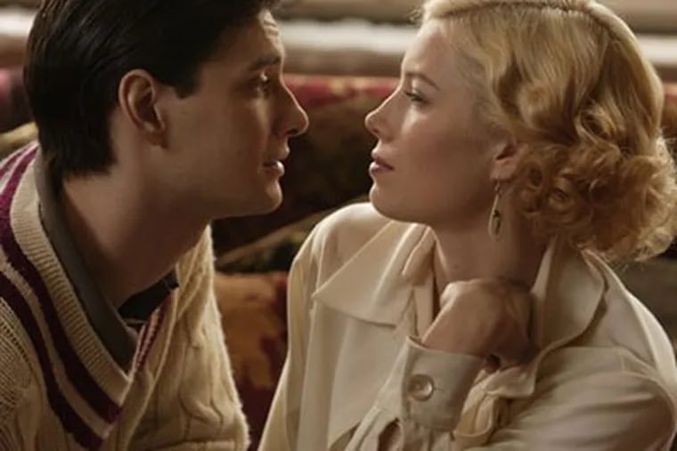 Jessica Biel, right, and Ben Barnes are shown in a scene from, "Easy Virtue." (AP Photo/Sony Pictures Classics, Giles Keyte)