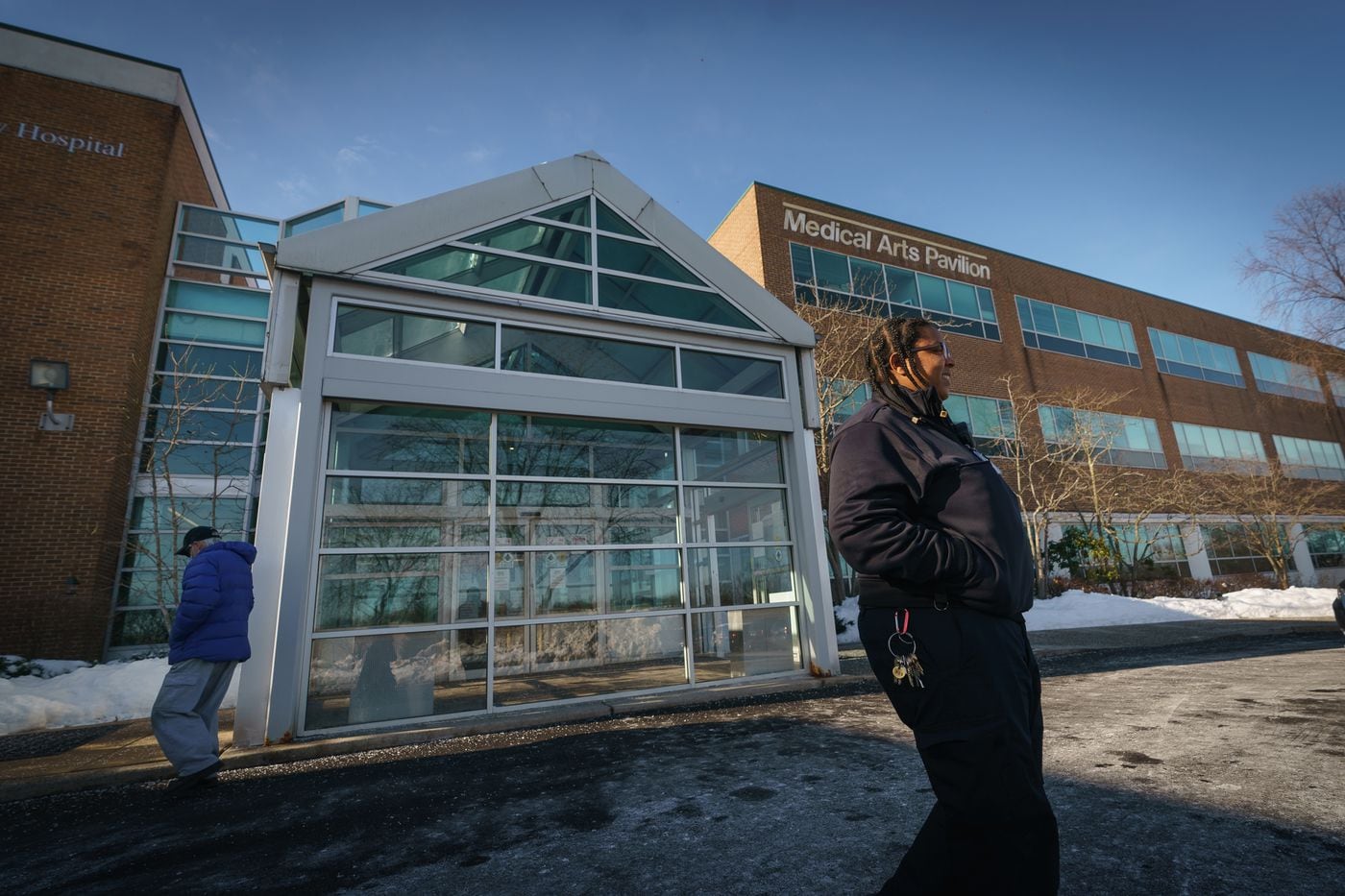 Rasheeda Smith, a security officer at Suburban Community Hospital, commutes to work from her West …