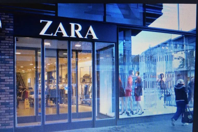 Fast fashion retailer Zara will will open at Cherry Hill Mall next week, on Sept. 28.