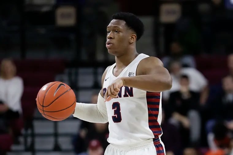 Penn guard Jordan Dingle had his third straight game of 20 points or more in the victory over Bucknell.