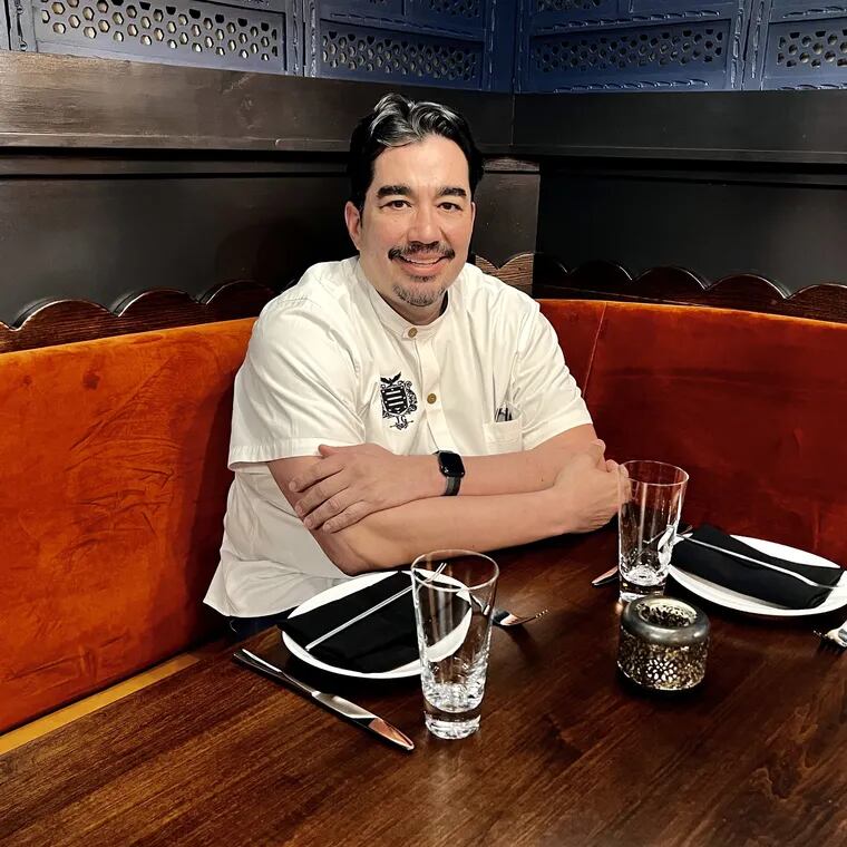 Chef-owner Jose Garces at Amada, 555 E. Lancaster Ave., Wayne, on March 10, 2023.