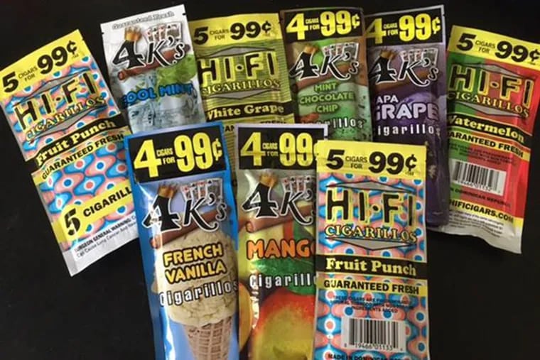 Candy-flavored cigarillos are a cheap way to get young people hooked on smoking.