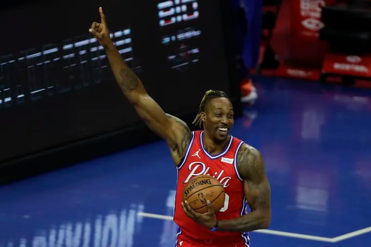 Sixers center Dwight Howard also says he has to be more careful in what he says during games.