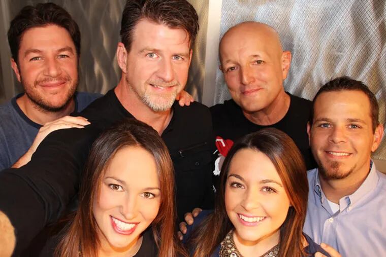 The cast of the "Preston & Steve Show" on WMMR. (Image courtesy of WMMR)