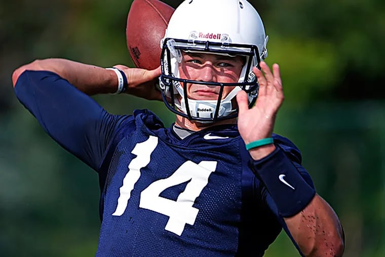 Penn State quarterback Christian Hackenberg. (Gene J. Puskar/AP)