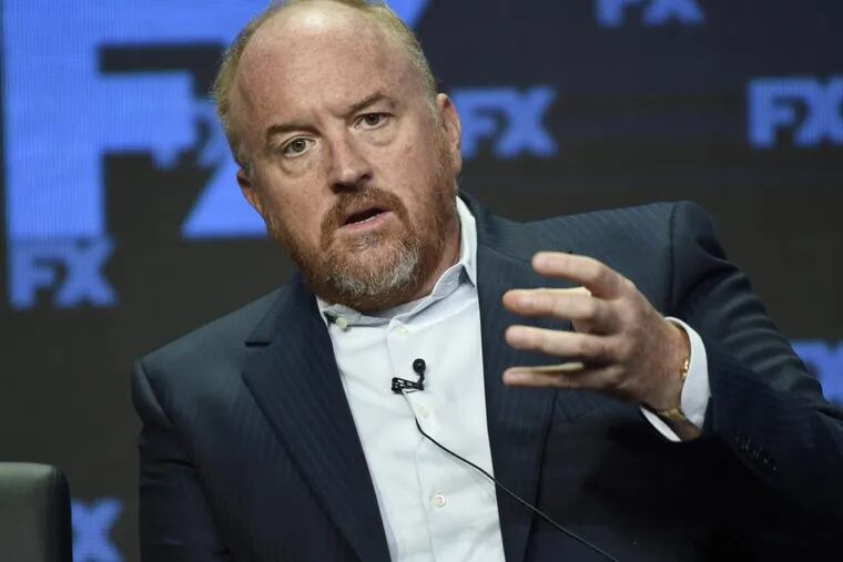 Comedian Louis C.K., a writer and executive producer, has admitted to masturbating in front of his co-workers.