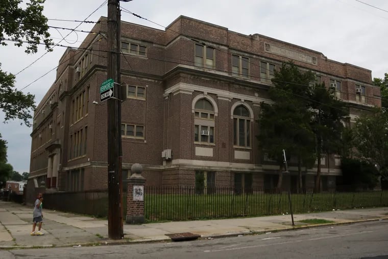 Officials gathered outside Cassidy Elementary — a West Philadelphia school in such poor shape it is more cost-effective to replace it than to fix everything wrong with it — to talk about building problems raised across the region by a recent heat wave.