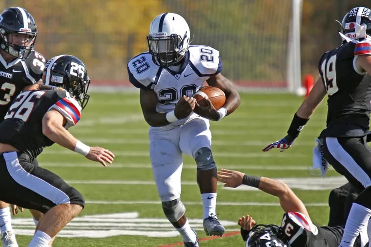 Episcopal Academy senior DeeWil Barlee, who has committed to Villanova, rushed for 1,267 yards and nine scores in nine games last season.