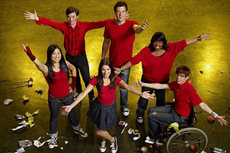 The cast of "Glee." Devoted fans recreate some of the musical numbers and post them online.