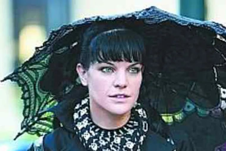 &quot;NCIS' &quot; Pauley Perrette's character Abby (above) uses a Jakob Dylan song (right) to bond with a character.