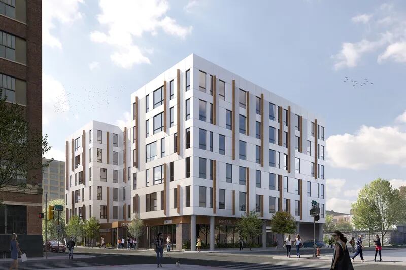 New ‘coliving’ apartment building to rise on parking lot along Rail