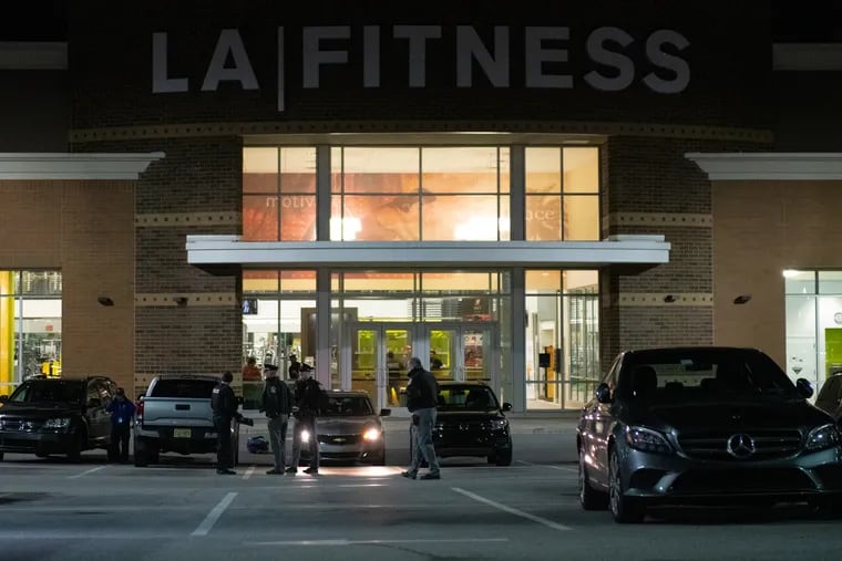 Upper Merion Township Police investigated Friday after a man was shot outside an LA Fitness in King of Prussia following a dispute that started inside.