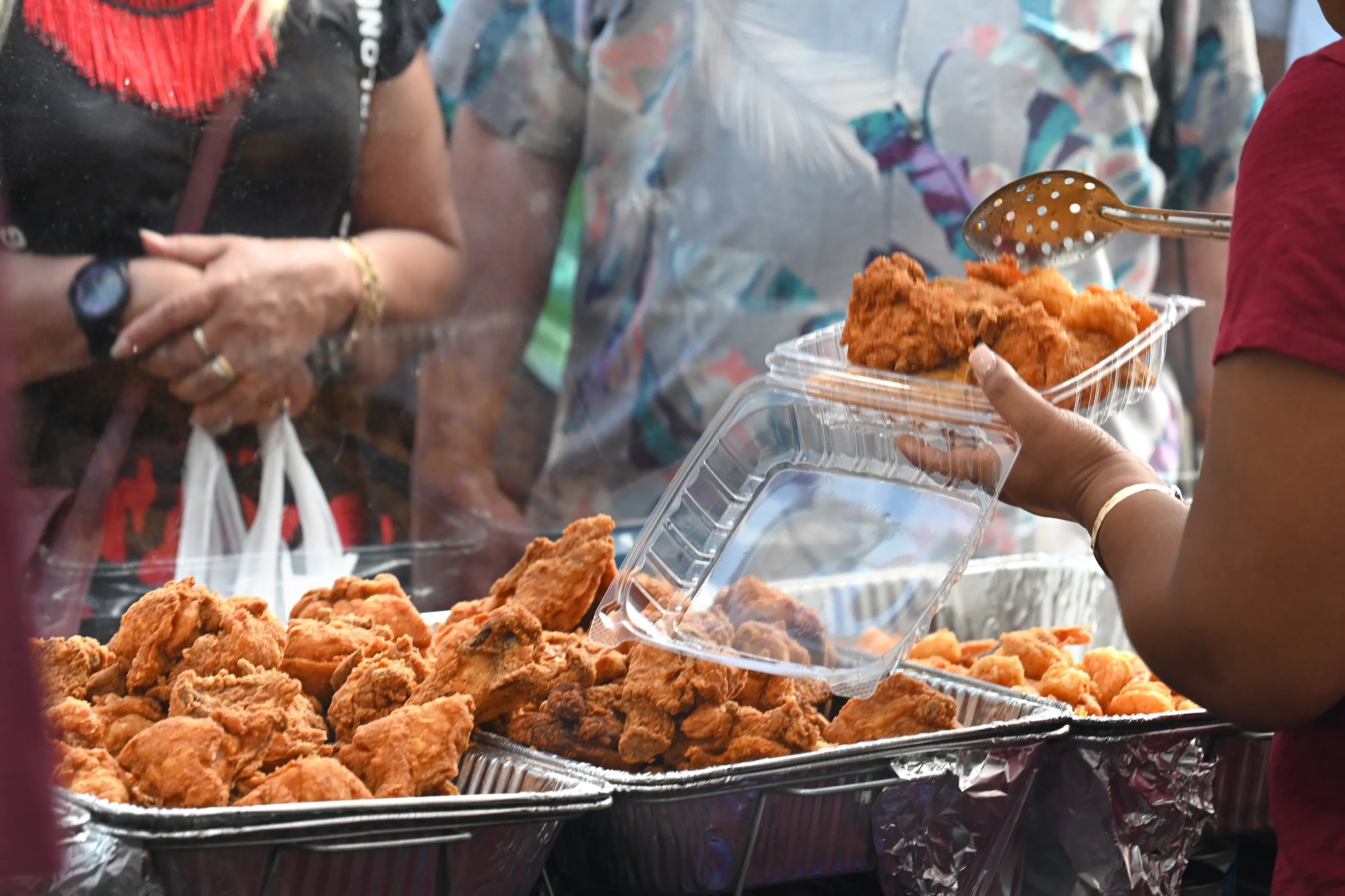 Soul Food is served up on South Street during the annual Odunde Festival June 12, 2022, bringing a taste of Africa to one of Philadelphia's oldest, historically African American neighborhood.