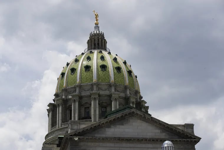 The state Senate returned to the Capitol on Wednesday to push a plan that includes new or additional taxes on drilling, telephone service, and household electric and natural gas bills.