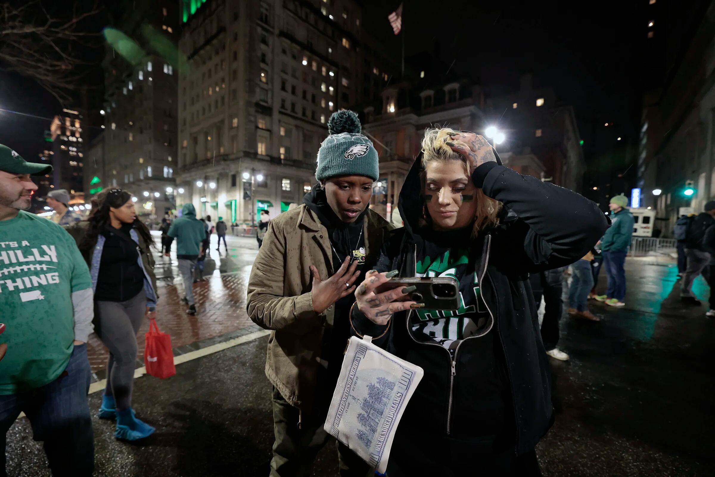 Philadelphia Eagles fans caused havoc in the city after Super Bowl loss to  Kansas City Chiefs