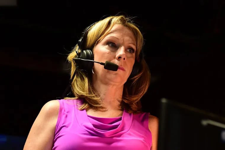 ESPN announcer Beth Mowins will call Sixers-Hawks on Friday, becoming the first woman to handle NBA play-by-play duties in the network's history.