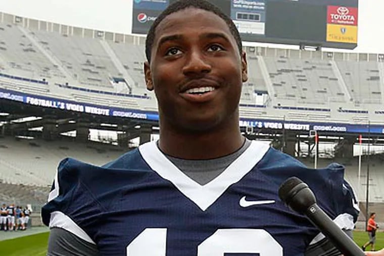 Kevin Newsome is likely to transfer from Penn State after falling down the quarterback depth chart. (Gene J. Puskar/AP file photo)