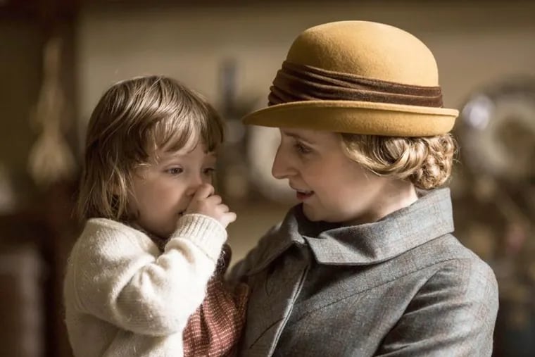 Laura Carmichael as Lady Edith Crawley on “Downton Abbey.” The nighttime soap returns for its fifth season Sunday at 9 p.m.