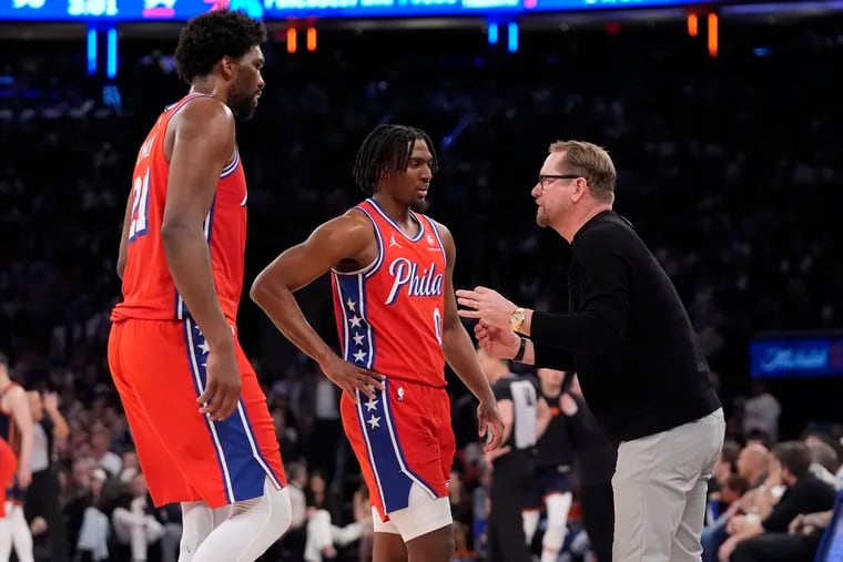 In Nick Nurse's first season as the Sixers coach, both Joel Embiid and Tyrese Maxey improved.