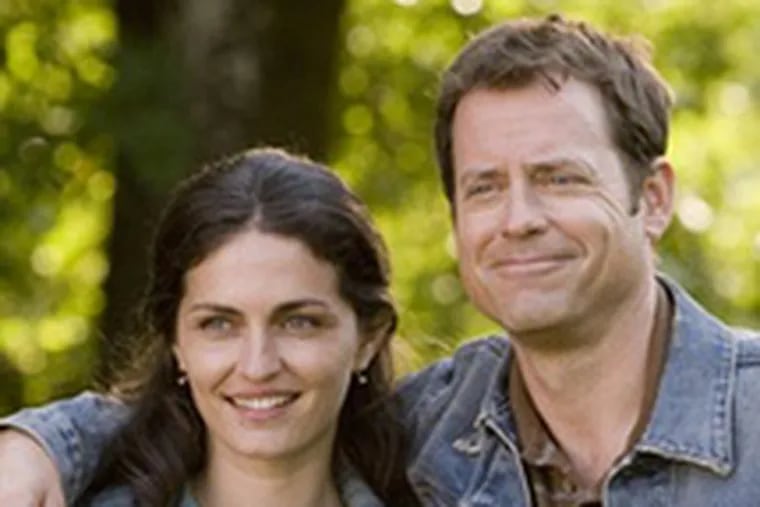 Erika Marozsan and Greg Kinnear in &quot;Feast of Love,&quot; a film with a veneer of intelligent writing butno real depth.