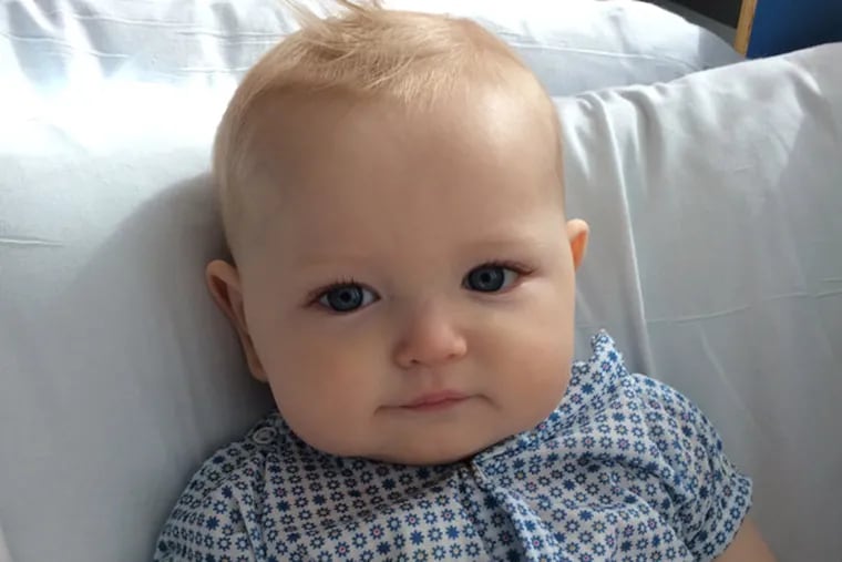 Shane Metzgar, a 9-month-old from Philadelphia, was diagnosed last month with a rare form of childhood cancer called alveolar rhabdomyosarcoma.
