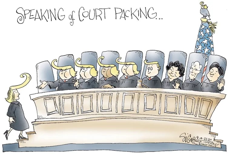 Packing the Trump court.