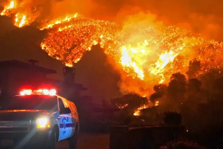 The huge wildfire that burned hundreds of homes in Santa Barbara and Ventura counties earlier this month was the largest in California’s recorded history — and one more hint that an era of runaway natural disasters may be connected to climate change.