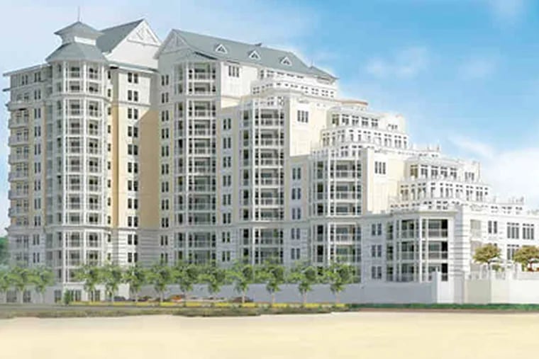The Grand at Diamond Beach. To date, 34 units have closed; 18 will go to auction July 10.