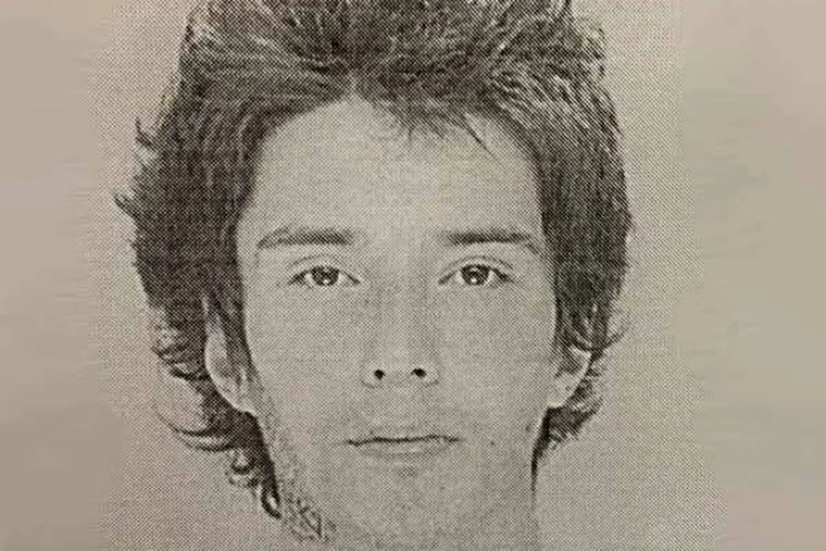 Mugshot of Caleb "Kai the Hitchhiker" McGillvary, 24, taken after his arrest in Philadelphia yesterday.
