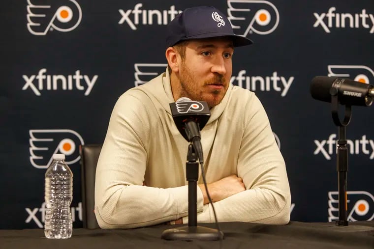Flyers forward Kevin Hayes candidly said he doesn't know what his future holds.